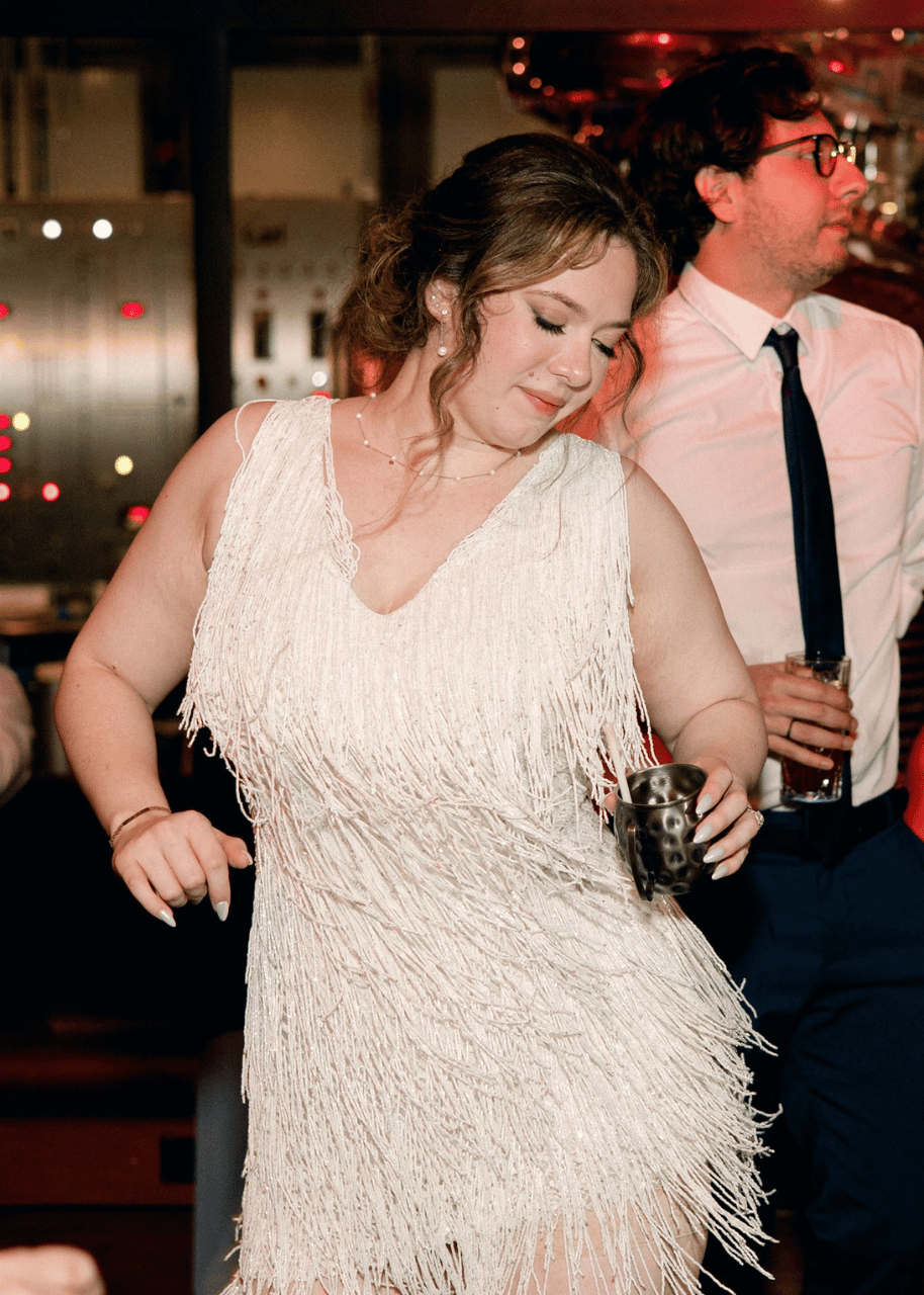 bride dancing